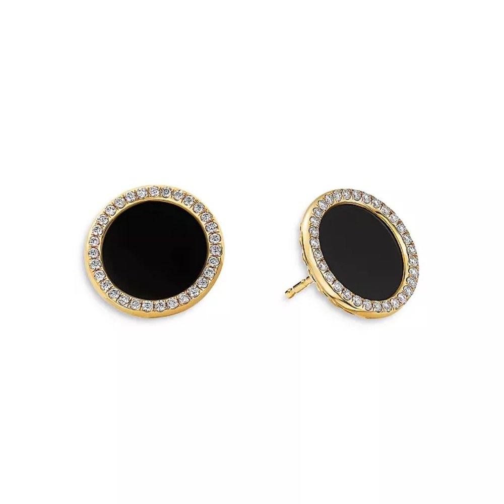 David Yurman DY Elements Button Earrings